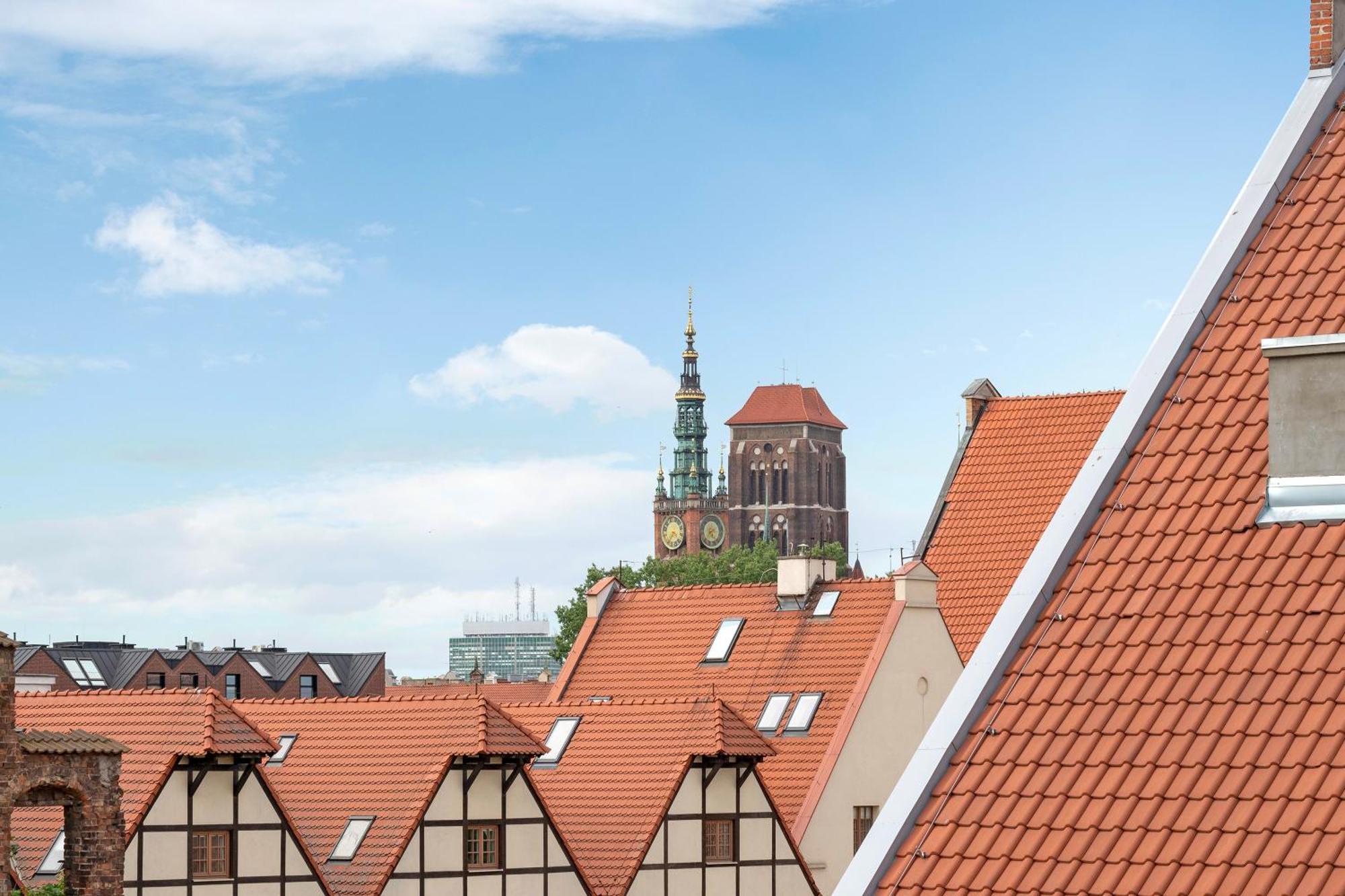 Chmielna Park - City Center & Parking By Downtown Apartments Gdansk Oda fotoğraf